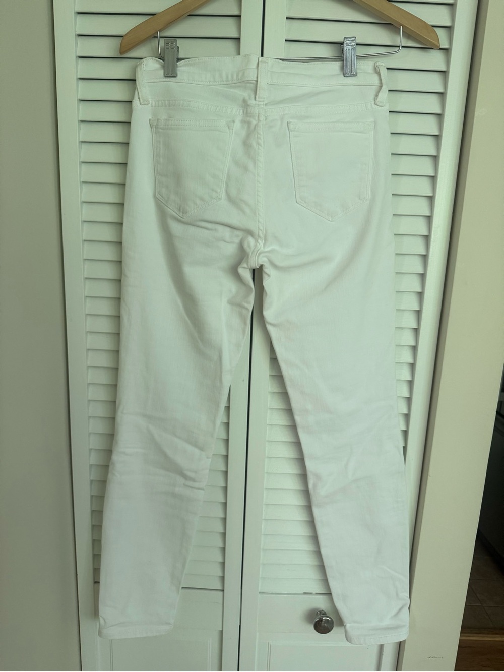 J. Crew White Skinny Jeans